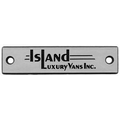Custom 3D Vehicle Nameplate w/Holes or No Adhesive (Up to 2"x7")